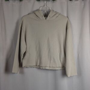 Fundamental Coast Cropped Baggy Hoodie Large